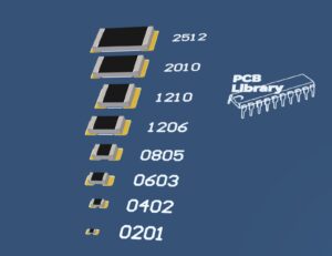 Chip Resistor Footprint Pack