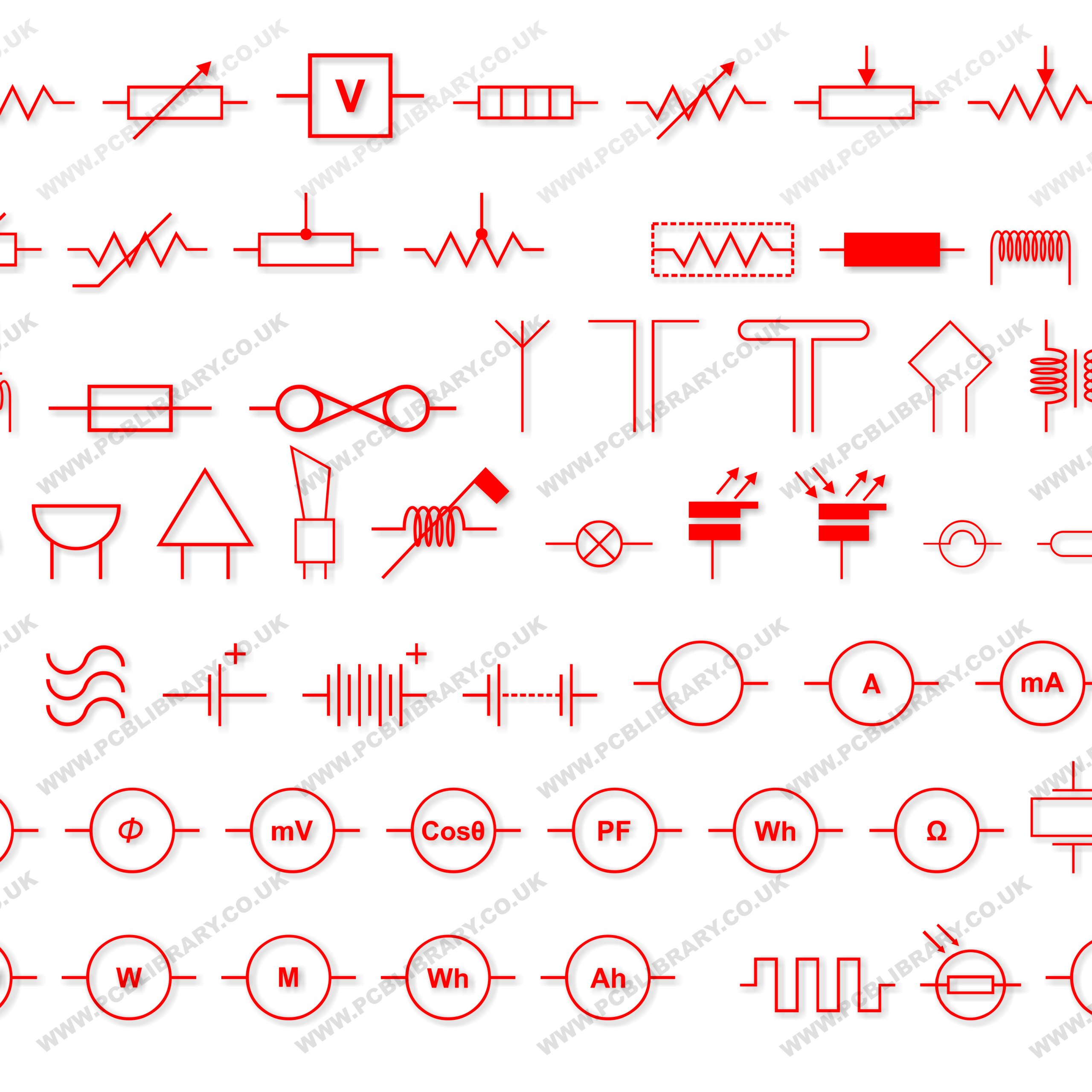 ElectricalSymbols2-Regular.ttf – True Type Font featuring high-quality electrical symbols for technical diagrams and schematics.