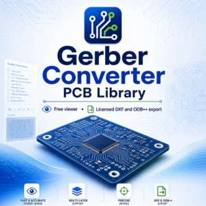 Gerber to DXF and ODB++ Converter