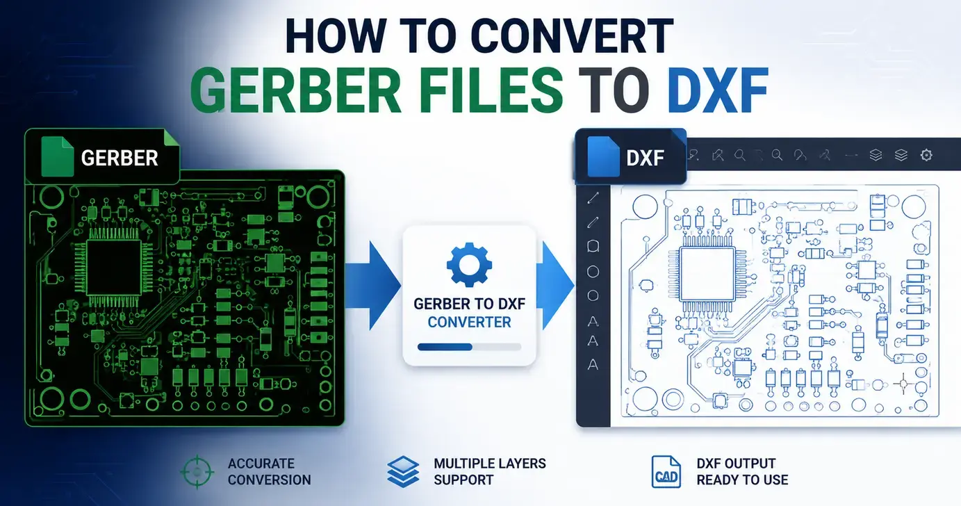 Read more about the article How to Convert Gerber Files to DXF