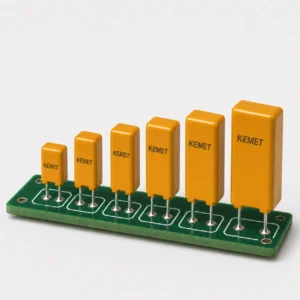 KEMET R82 Capacitor STEP File Collection